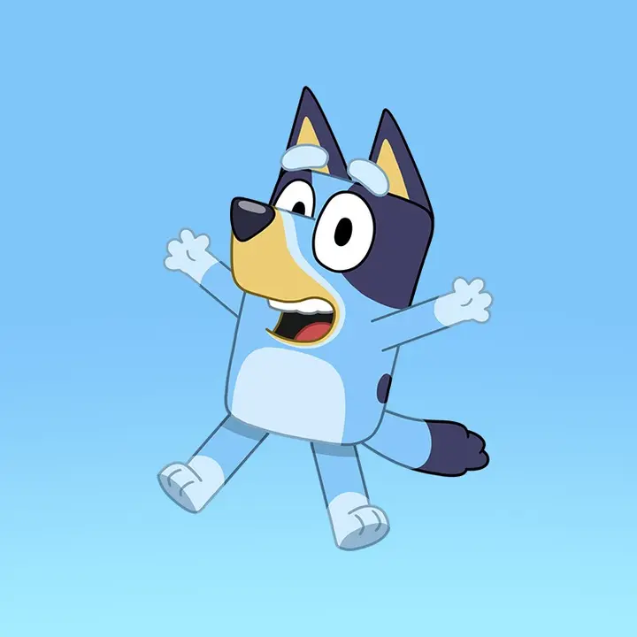 Bluey - suara asli